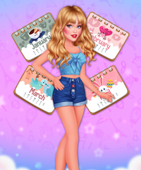 All Year Round Fashion Addict Star Dress Up Game